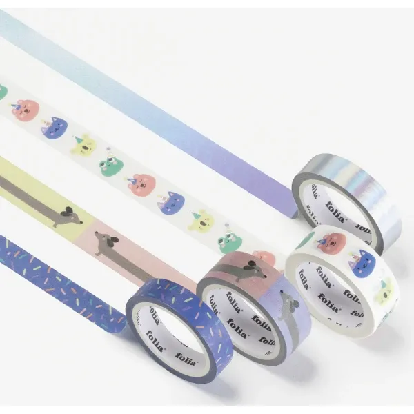 p-folia-deko-klebeband-washi-tape-hotfoil-party-animals-4er-~2.webp