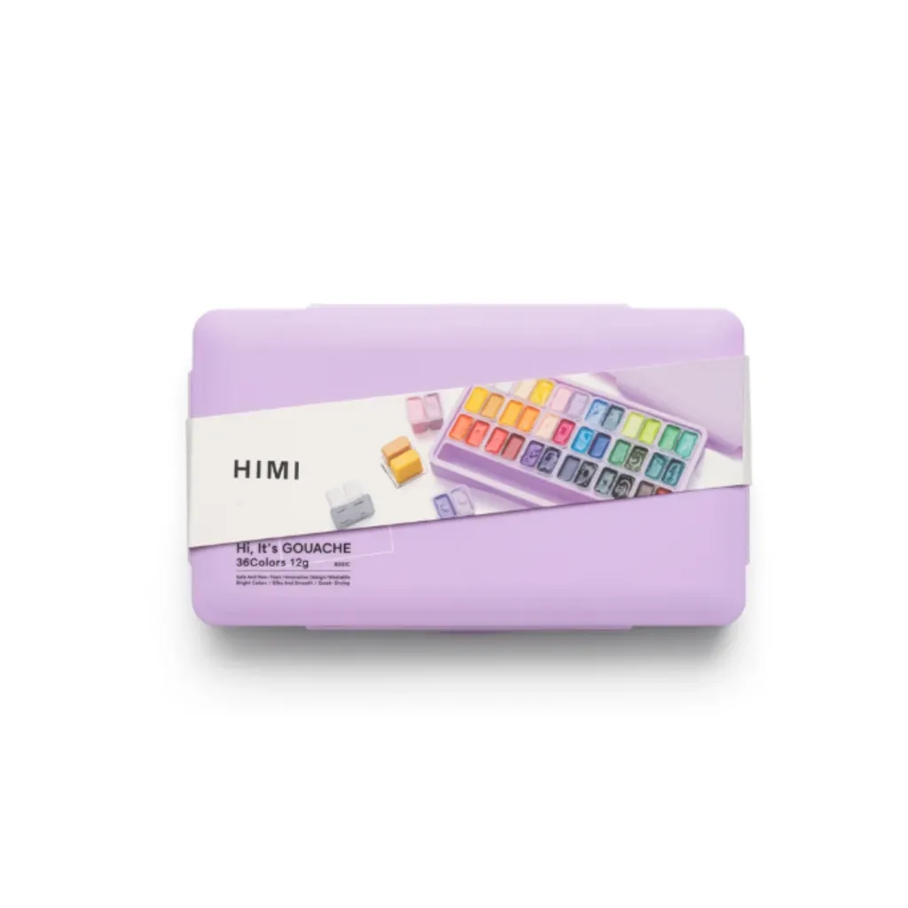 Miya Himi Gouache Paint Set Twin Cup 12g/36colors