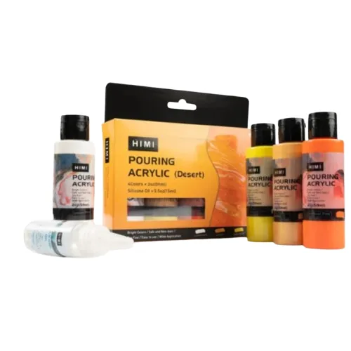 [YC.HM.TZ.009] Miya Himi Pouring Acrylic Paint Desert Theme