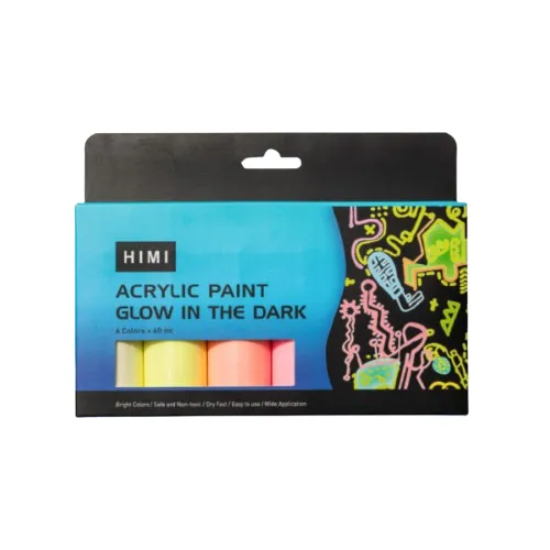 [YC.HM.TZ.019] Miya Himi Acrylic Paint Glow In The Dark Bottle Set