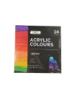 Nanchang Lanpo 24color 60ml Acrylic Color 5pcs Brushes 1pc Pallete