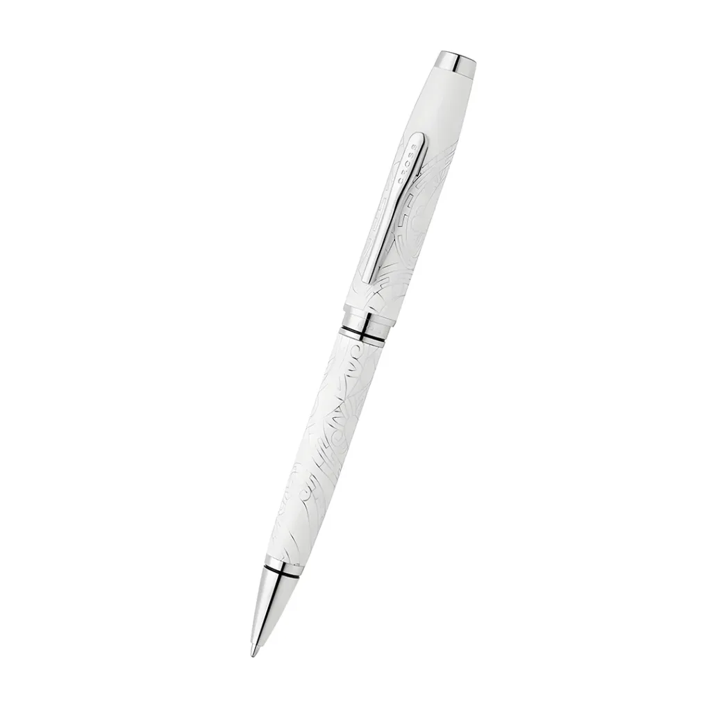 [AT0662-16] Cross Coventry Zodiac Year of the Snake Pearl White Lacquer Ballpoint Pen