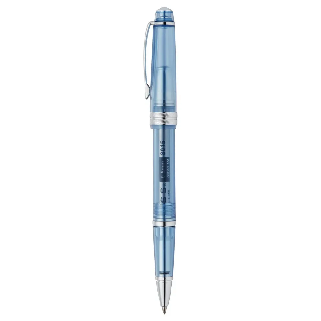 [AT0745-18] Cross Bailey Light Translucent Navy-Blue Resin Rollerball Pen