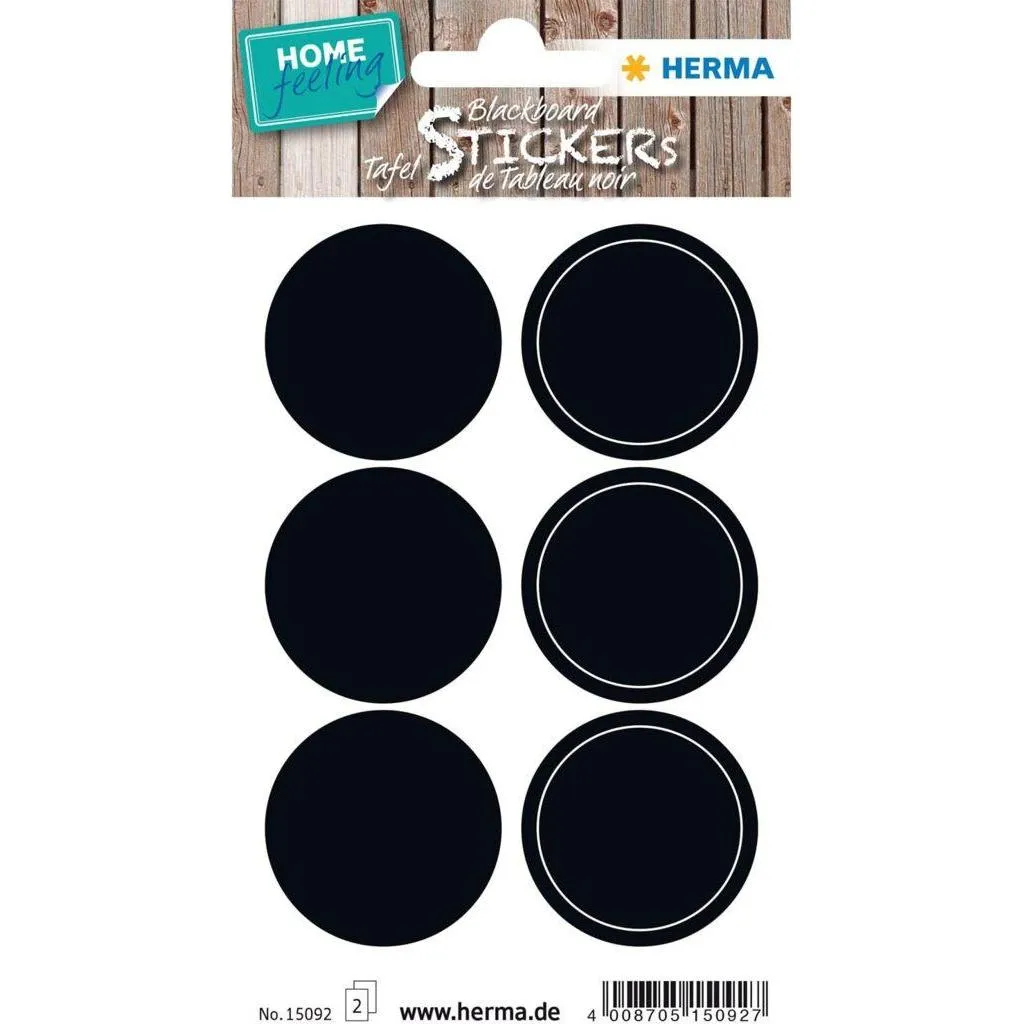 [15092] Herma Blackboard Labels Circles