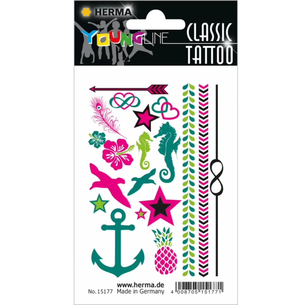 [15177] Herma Classic Tattoo Summerfeeling Colour