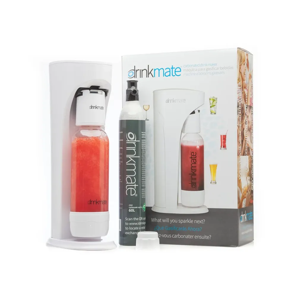 Drinkmate countertop white matt black