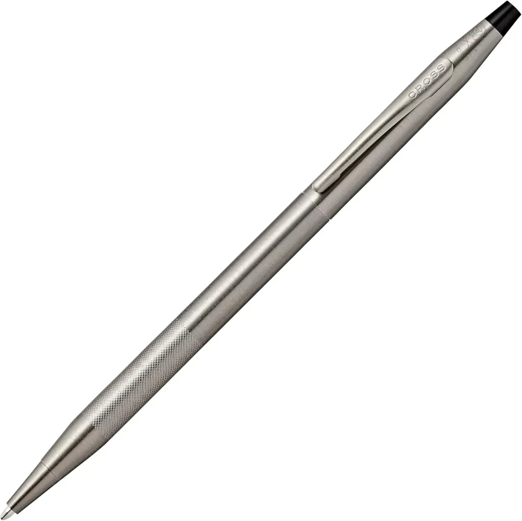 [AT0082-137] Cross Classic Century Titanium Gray PVD Micro-knurl Ballpoint Pen