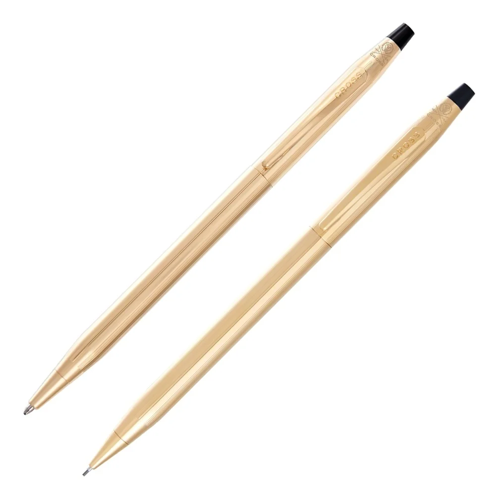 [AT0081-156] Cross Classic Century 23KT Gold Plated Pen and Pencil Set
