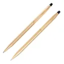 Cross Classic Century 23KT Gold Plated Pen and Pencil Set