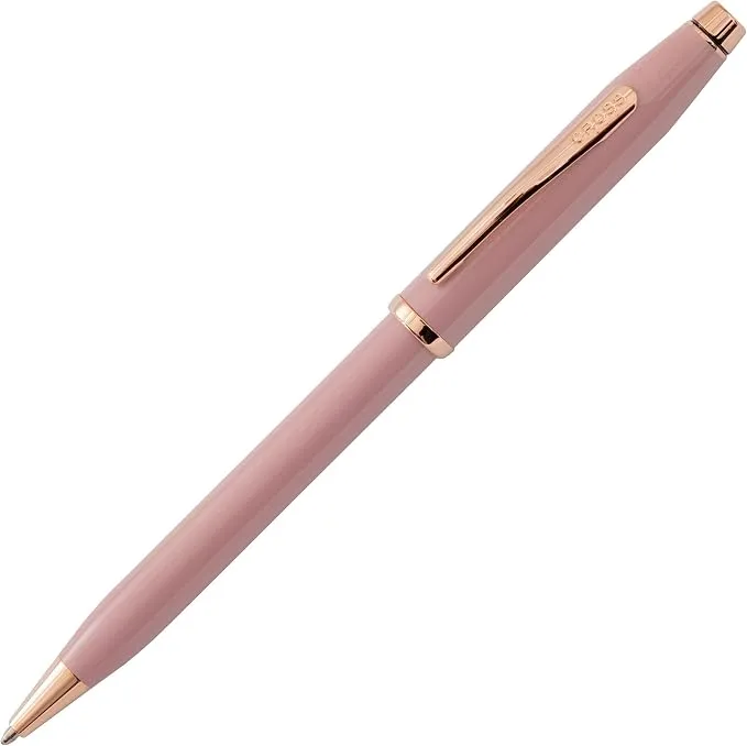 [AT0082-164] Cross Century II Smoky Pink with Rose Gold Plated Appointments Ballpoint Pen
