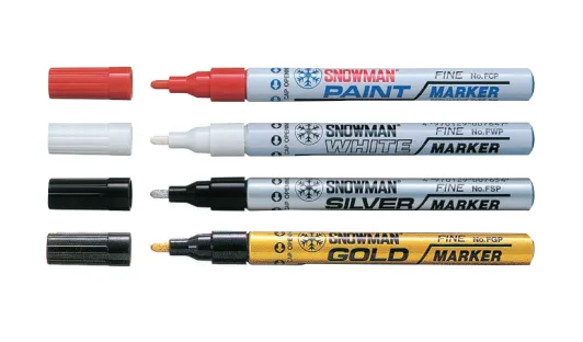 [CP BK] Paint Marker (Black, Bullet)