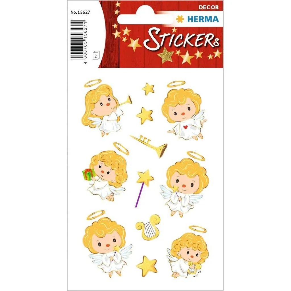Herma Sticker Glittering Christmas Time