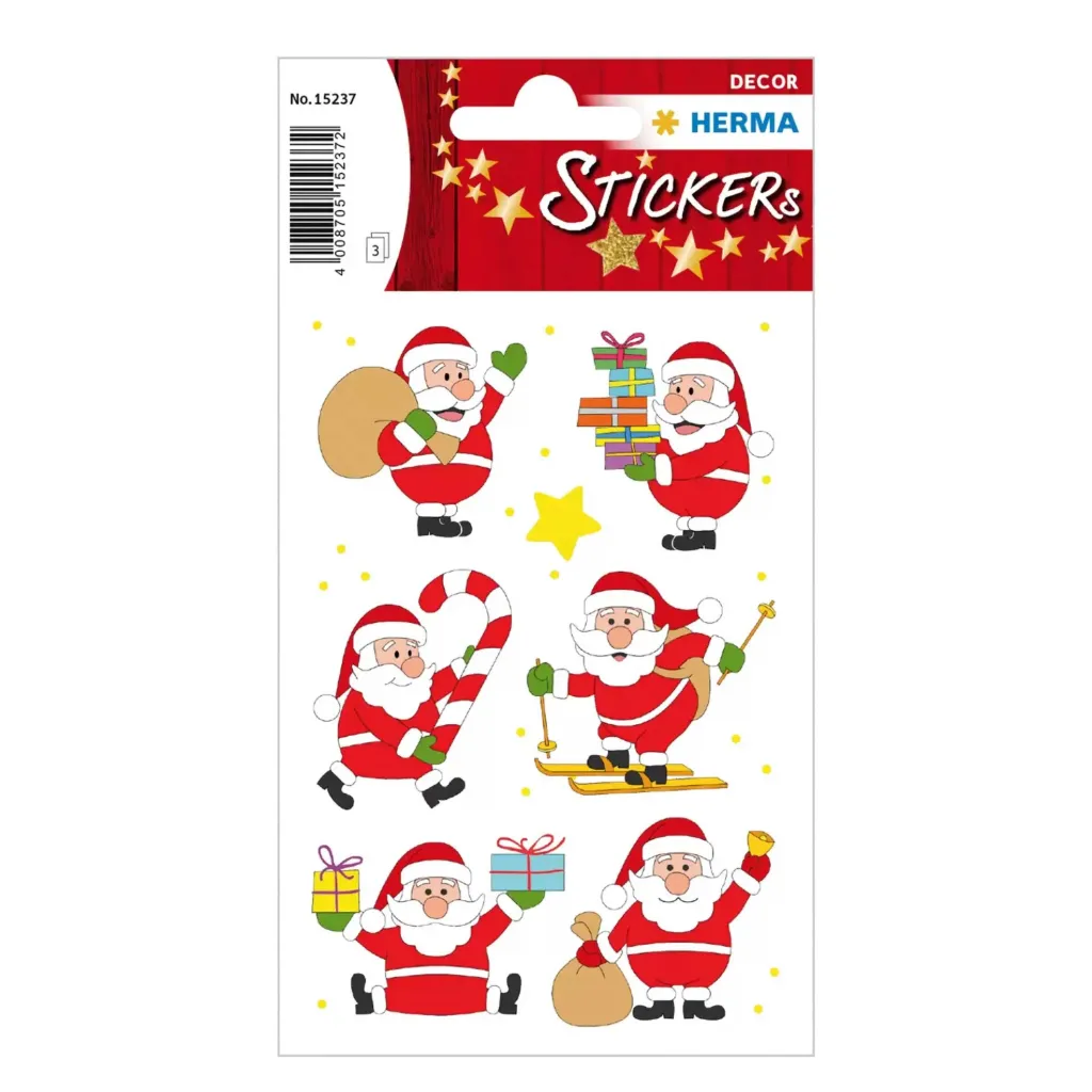 [15237] Herma Sticker Decor Friend Santa Clause