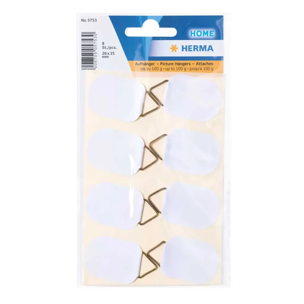 [5753] Herma Hangers, Self Adhesive 26x35 mm