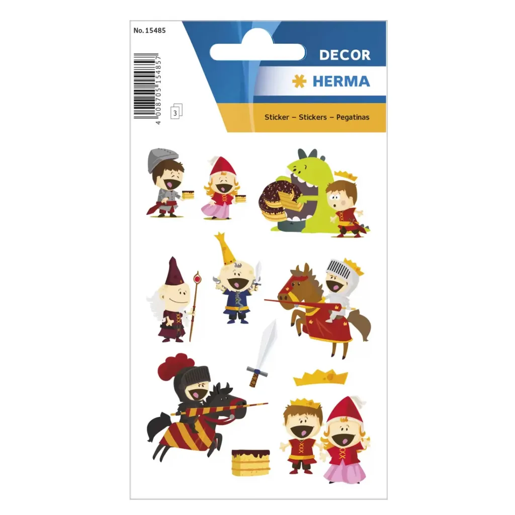 [15485] Herma Sticker Decor Little knight
