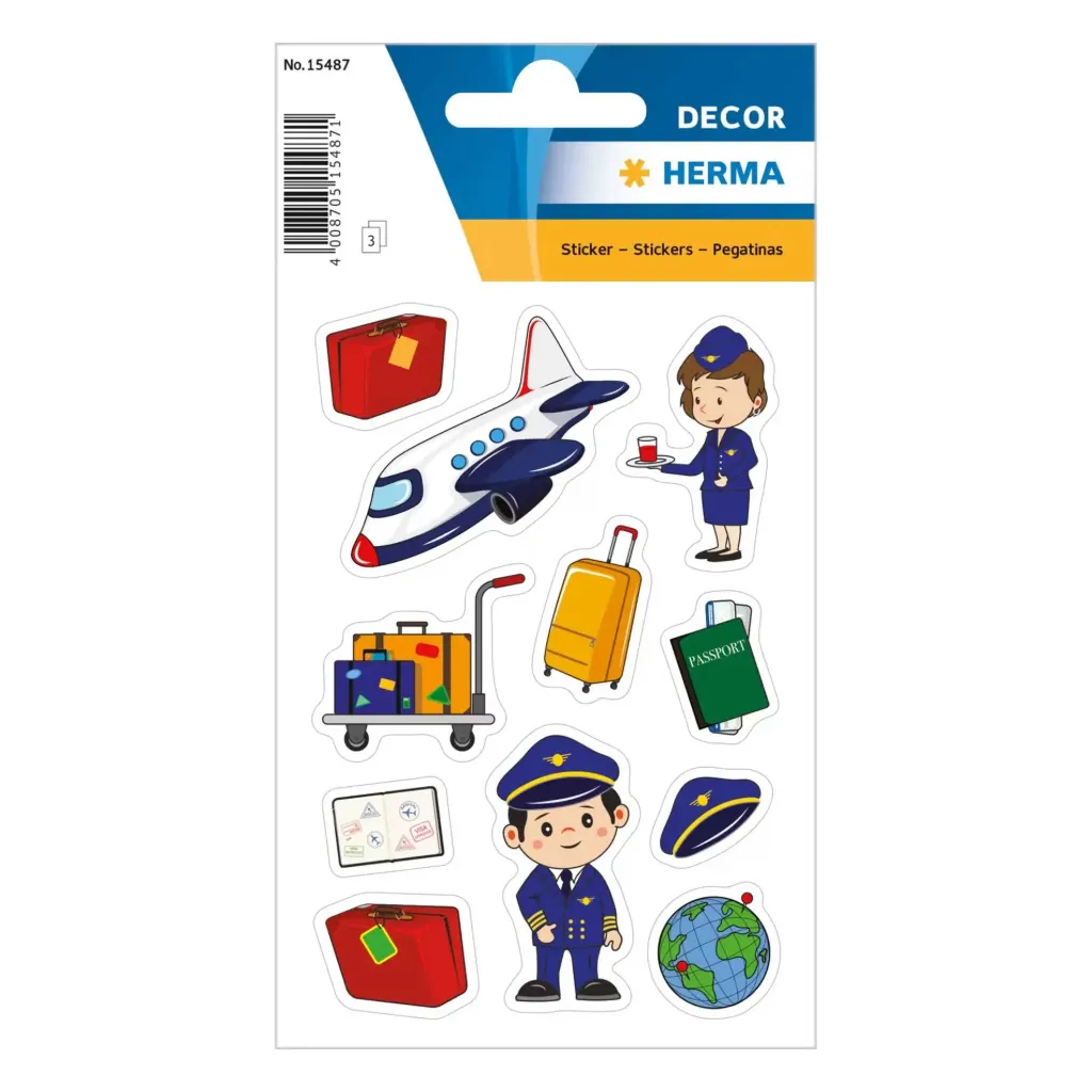 [15487] Herma Sticker Decor Pilot
