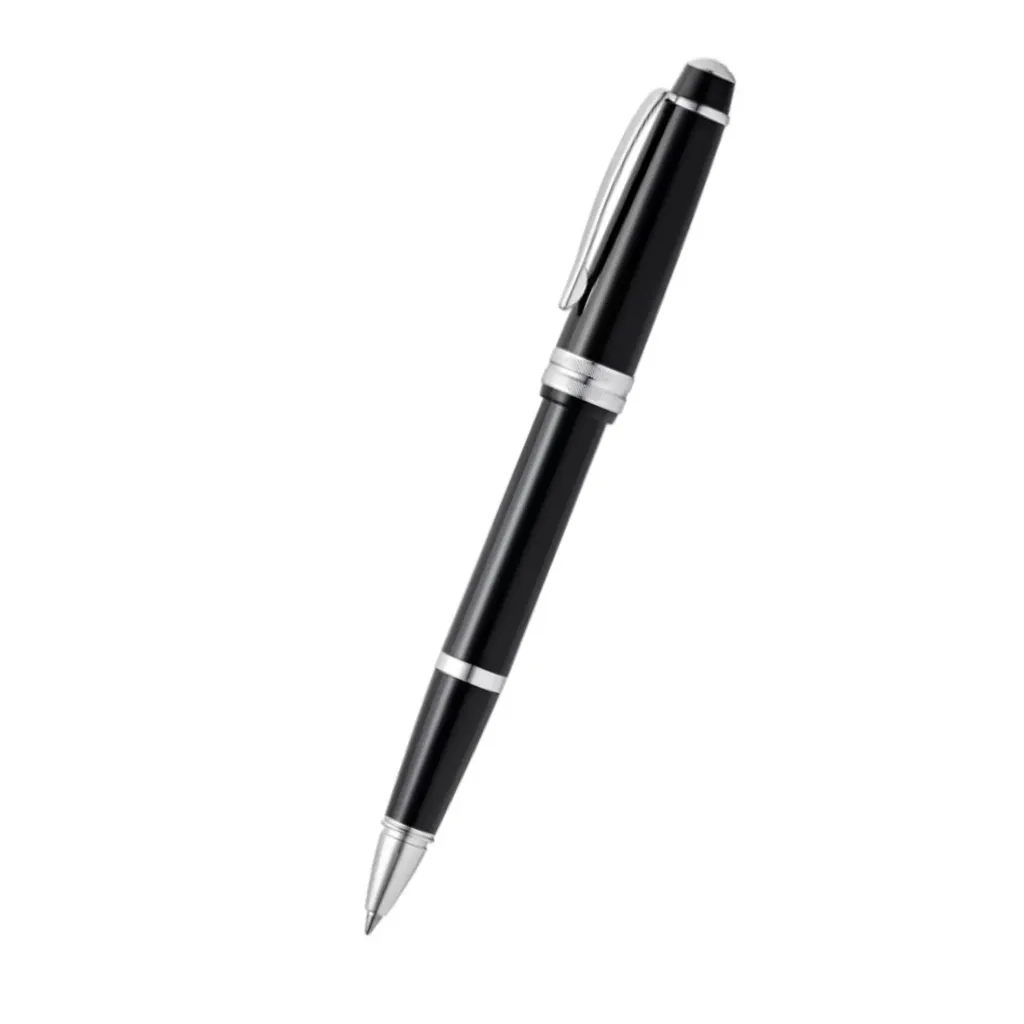 [AT0745-1] Cross Bailey Light Polished BlackResin with Polished Chrome Appointments Rollerball Pen