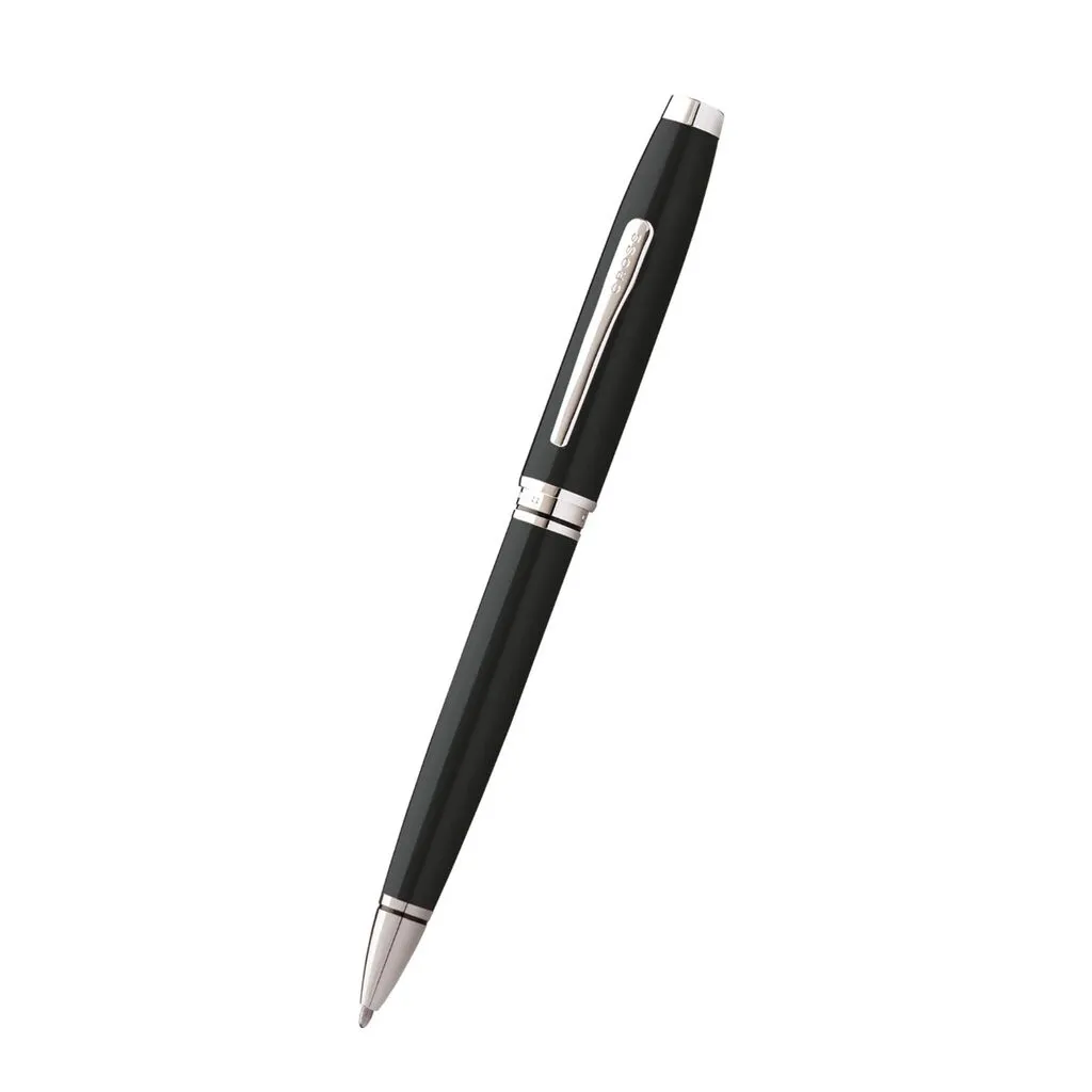 [AT0662-6] Cross Coventry BlackLacquer with Polished Chrome Appointments Ballpoint Pen