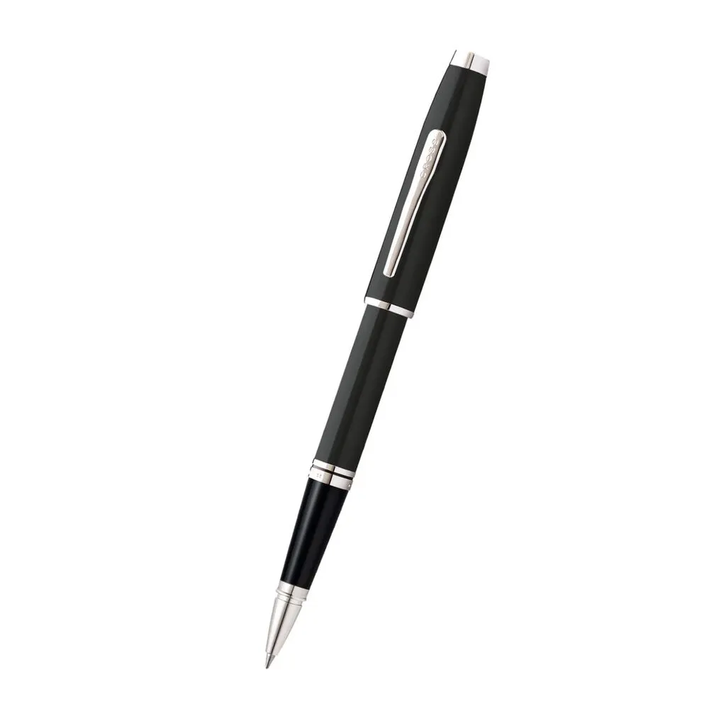 [AT0665-6] Cross Coventry BlackLacquer with Polished Chrome Appointments Rollerball Pen