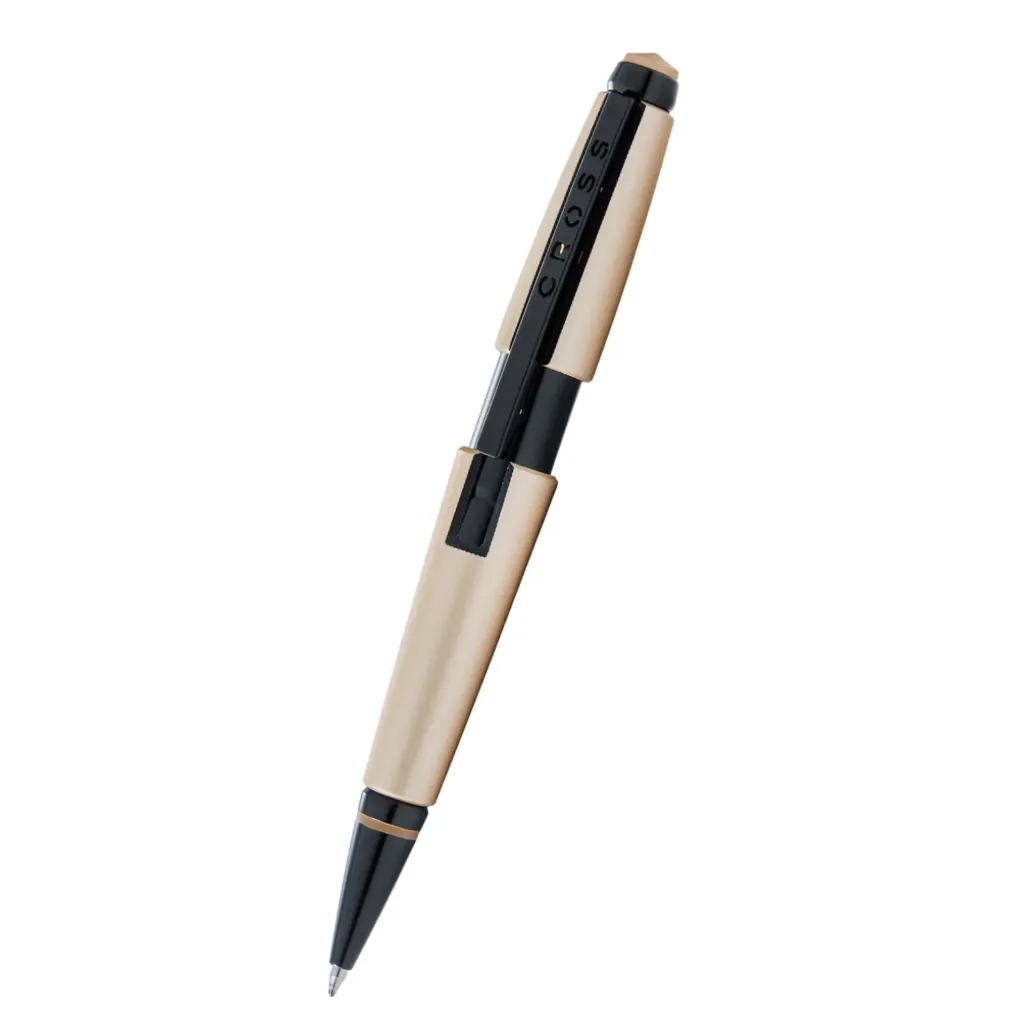 [AT0555-14] Cross Edge Hazelnut Matte Lacquer Selectip Rollerball Pen