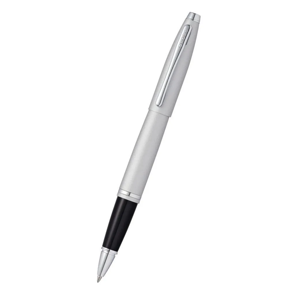 [AT0115-16] Cross Calais Satin Chrome with Polished Chrome Appointments Selectip Rollerball Pen