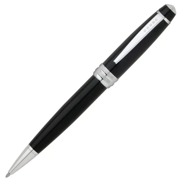 [AT0452-7] Cross Bailey BlackLacquer with Polished Chrome Appointments Ballpoint Pen