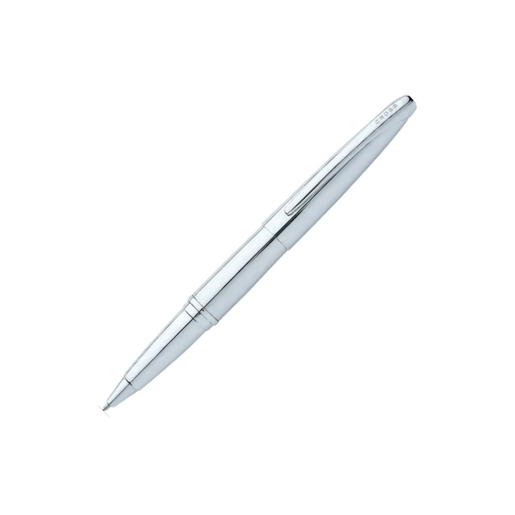 [885-2] Cross ATX Pure Chrome with Polished Chrome Appointments Selectip Rollerball Pen