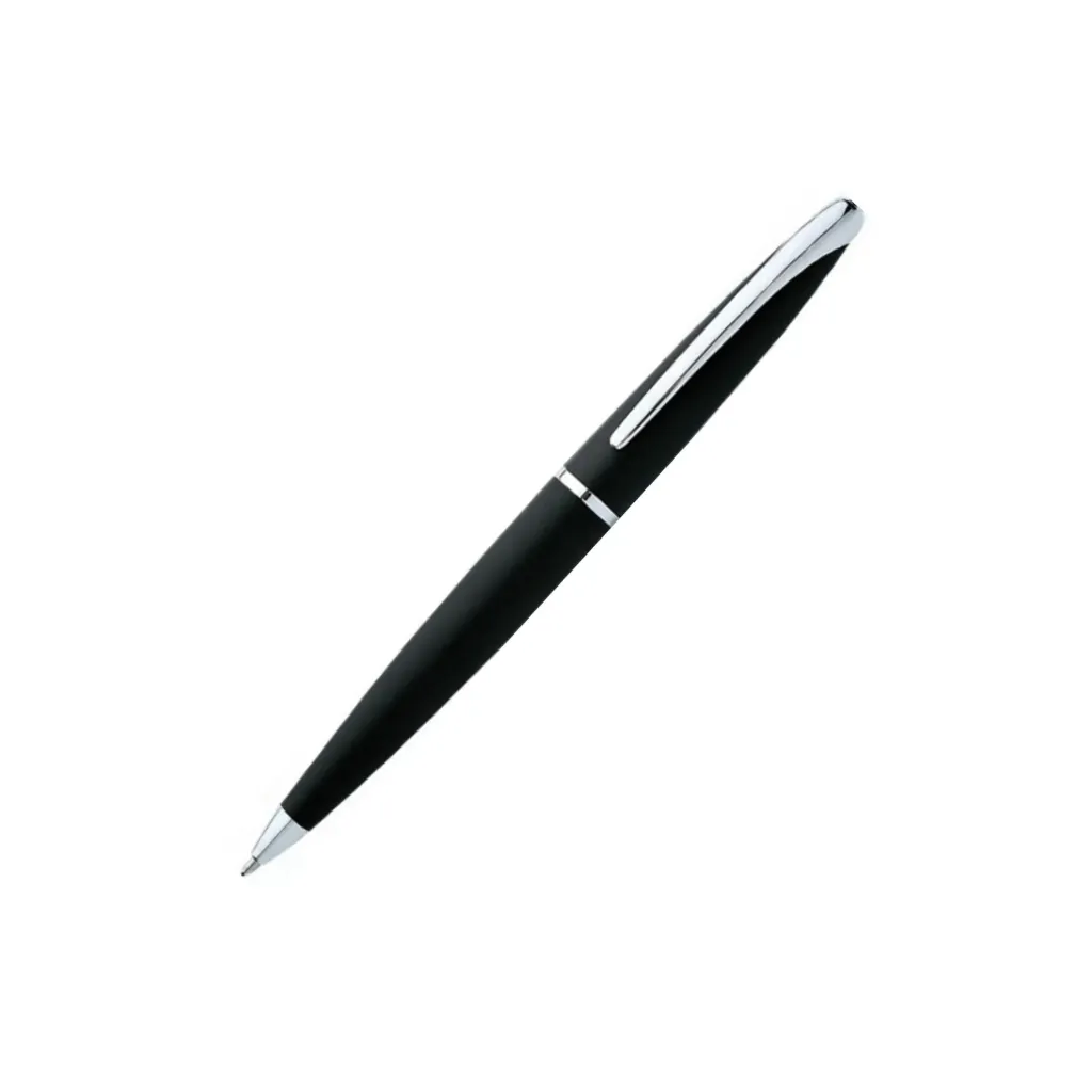 [882-3] Cross ATX Basalt Blackwith Polished Chrome Appointments Ballpoint Pen