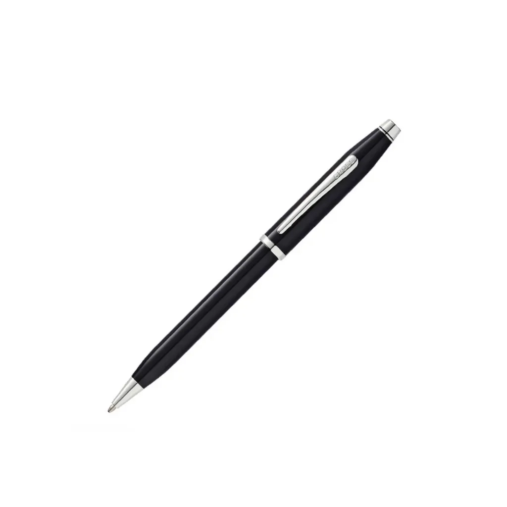 [AT0082-77] Cross Classic Century BlackLacquer with Polished Chrome Appointments Ballpoint Pen