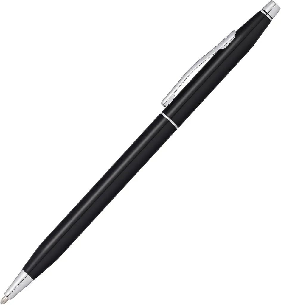 [AT0082-77] Cross Classic Century BlackLacquer with Polished Chrome Appointments Ballpoint Pen