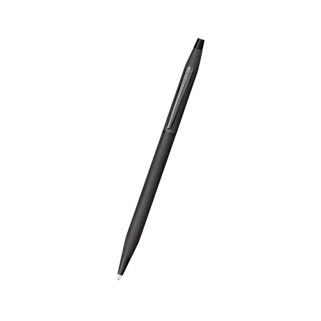 [AT0082-122] Cross Classic Century Brushed BlackPVD with Engraved Engine-Turned Diamond-Pattern Finish Ballpoint Pen