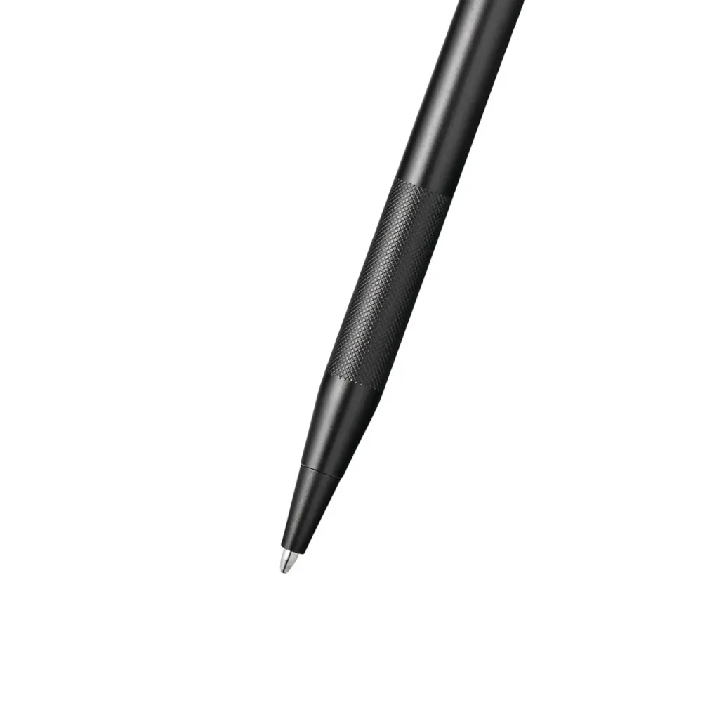 [AT0082-136] Cross Classic Century BlackMicro Knurl and Matte PVD Ballpoint Pen