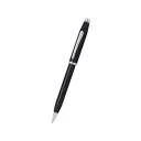 Cross Century II BlackLacquer with Chrome Plated Ballpoint Pen
