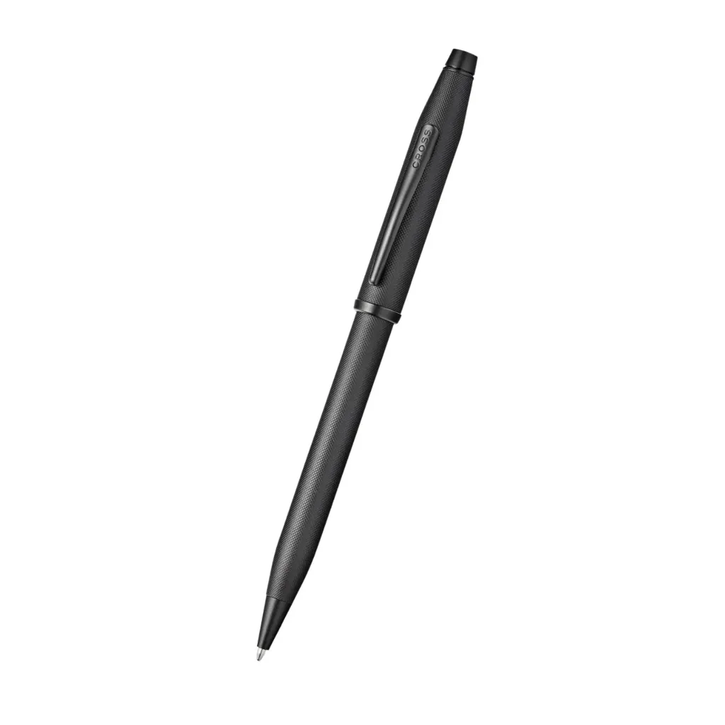 [AT0082WG-132] Cross Century II BlackMicro Knurl and Matte BlackPVD Ballpoint Pen