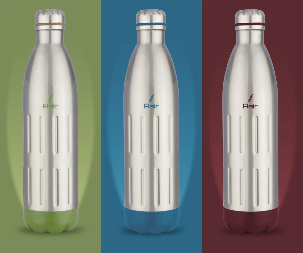 [FLAIR IVY VACCUM 750] Flair IVY Vaccum Insulated Steel Bottle 750-Assorted