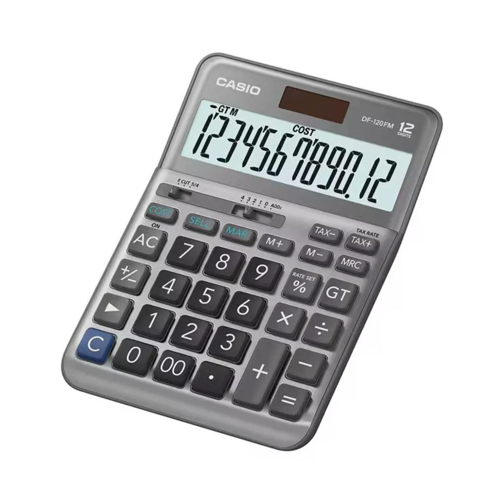 [CASIO DF-120FM] Casio Calculator DF-120FM