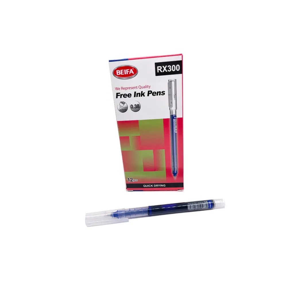 [BEIFA RX300 BU] Beifa RX300 Fineliner 12 Pen Blue Z065