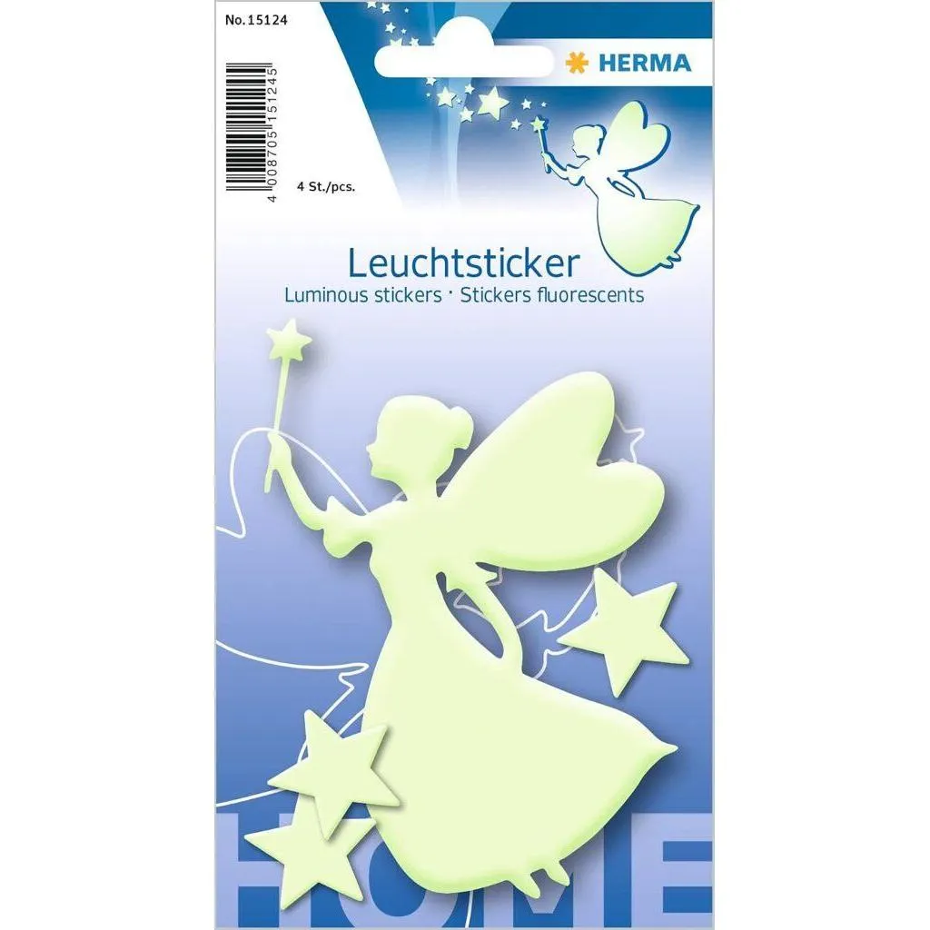 [HERMA GITD * FRY] Herma Sticker Glow In The Dark Star Fairy