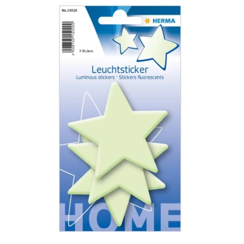 [HERMA GITD *] Herma Sticker Glow In The Dark Stars
