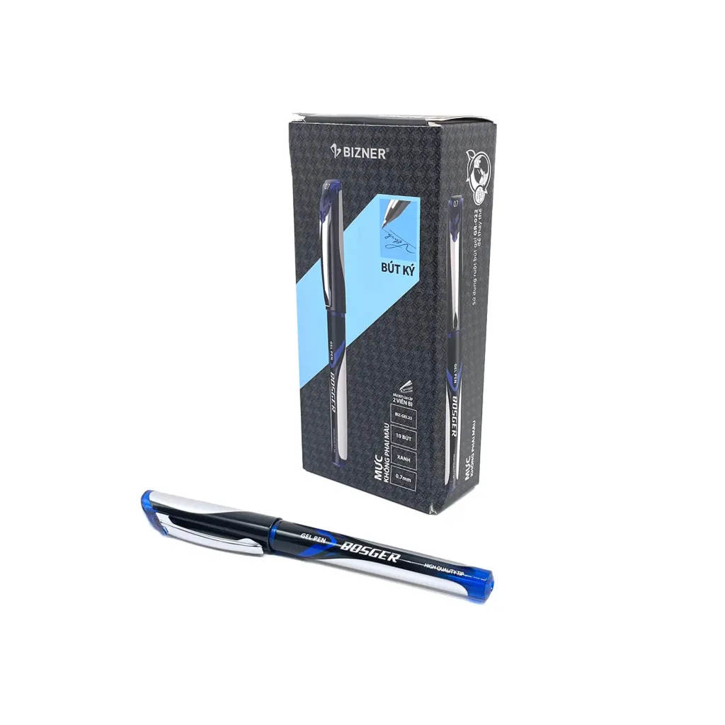 [BIZ-GEL23 BU] Flexoffice Gel Pen BIZ-GEL23 Blue 10 Pcs/Box