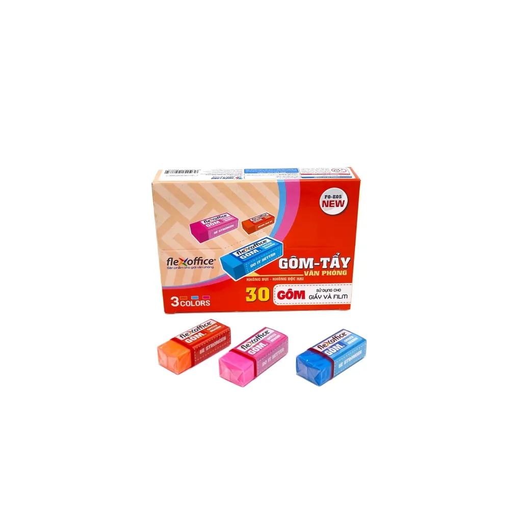 [FO E05 30] Flexoffice Eraser FO-E05 30Pcs/Box