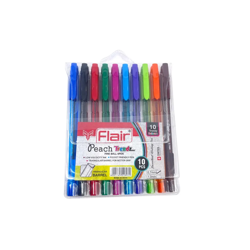 [FL PEACH TRNDZ10] Flair Peach Trendz Card of 10