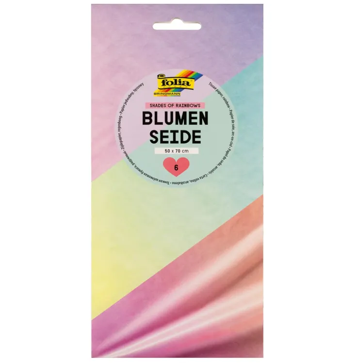 [91078] Folia Tissue Paper 20g/m2, 50x70cm 6 Sheets