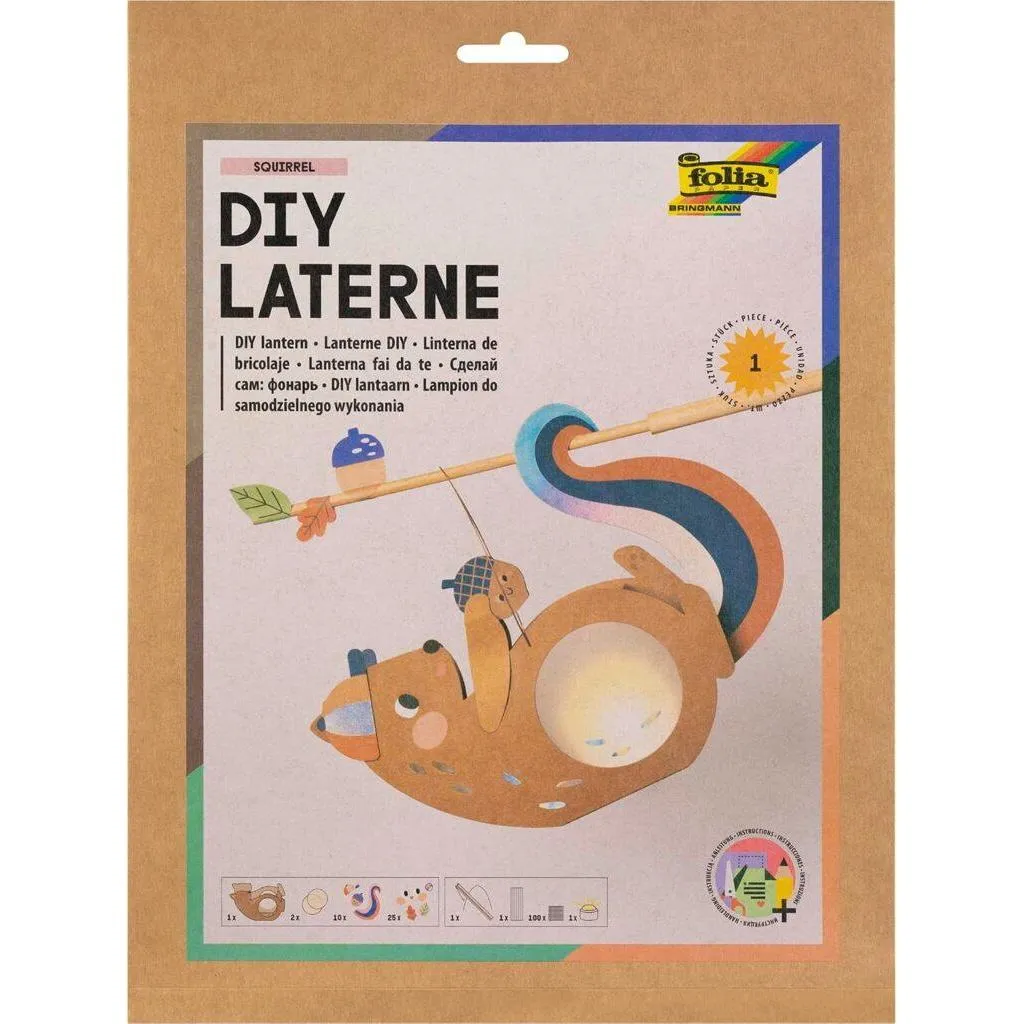 [95302] Folia DIY Lantern Squirrel