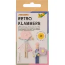 Folia Retro Wooden Pegs, 10 pieces