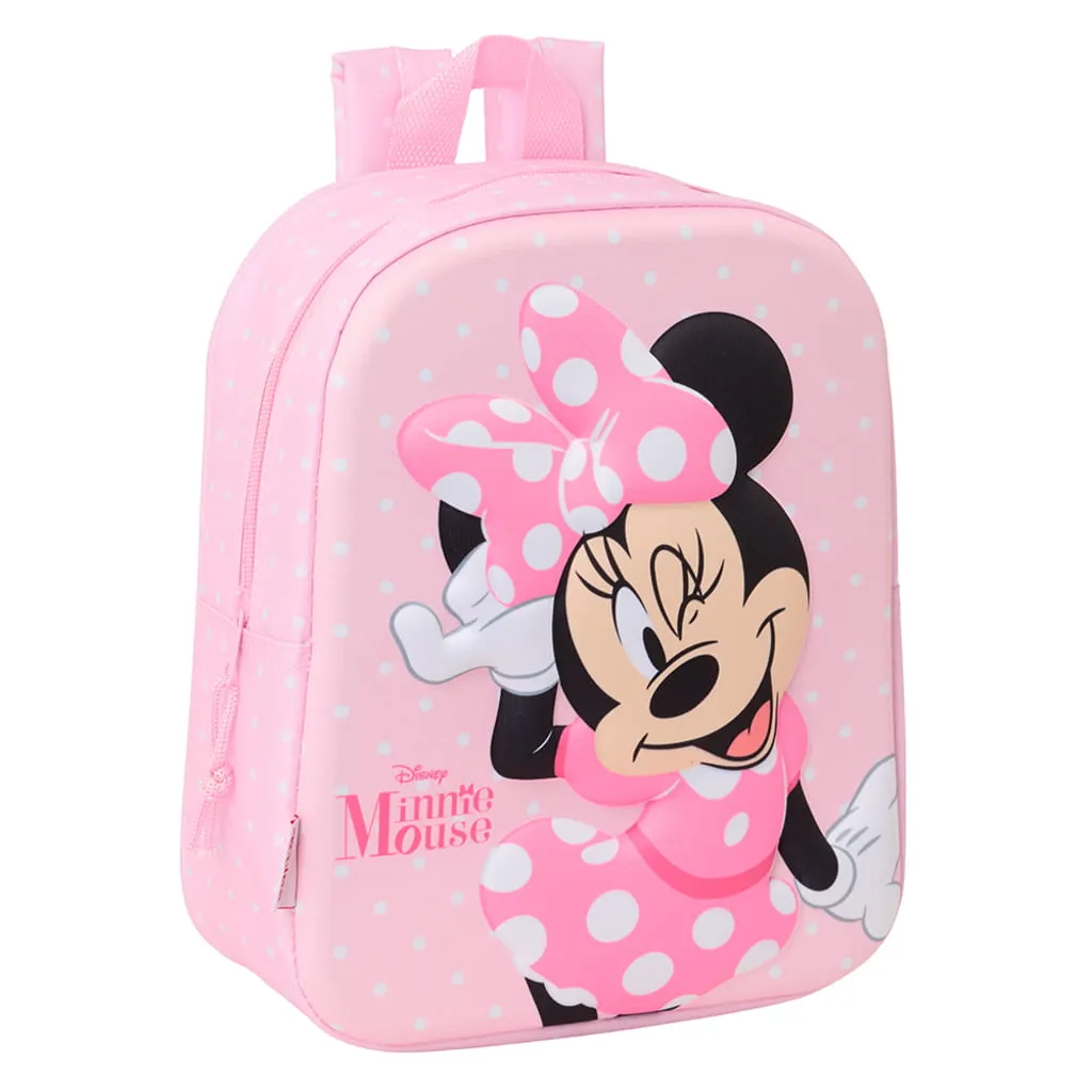 Safta 3D Mini Backpack Minnie Mouse