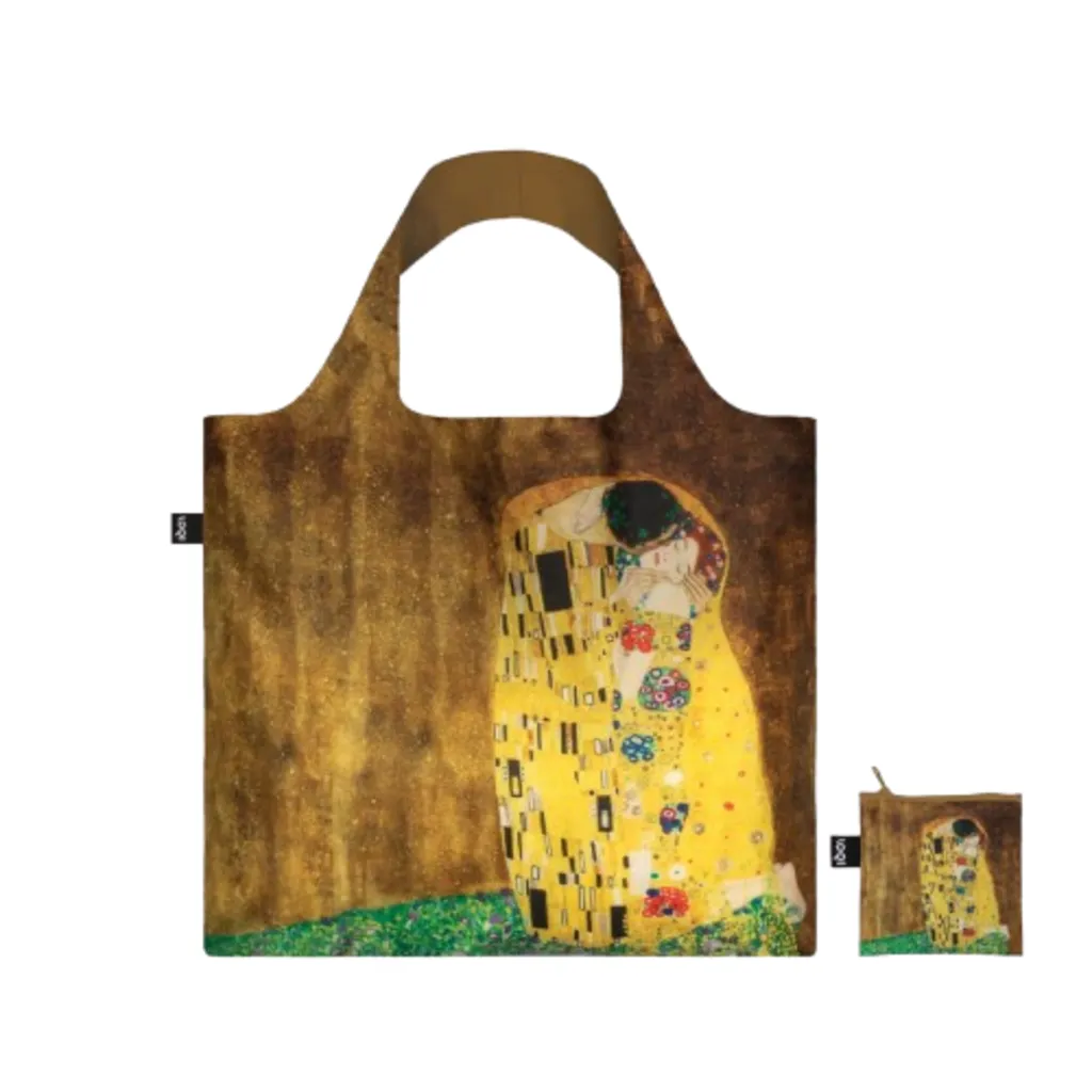 Loqi Gustav Klimt The Kiss Recycled Bag