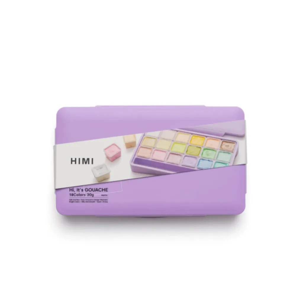 [TST123] Miya Himi Jelly Cup Gouache Paint Set (Pastel Edition)