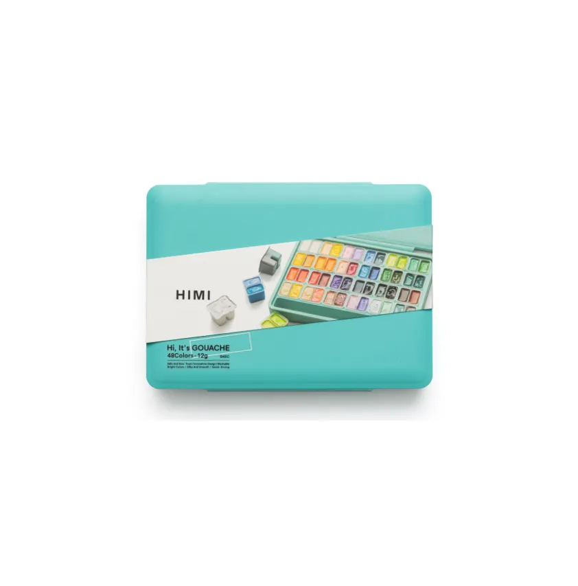 Miya Himi Twin Cup Gouache Paint Set - 12 G x 48 Colors