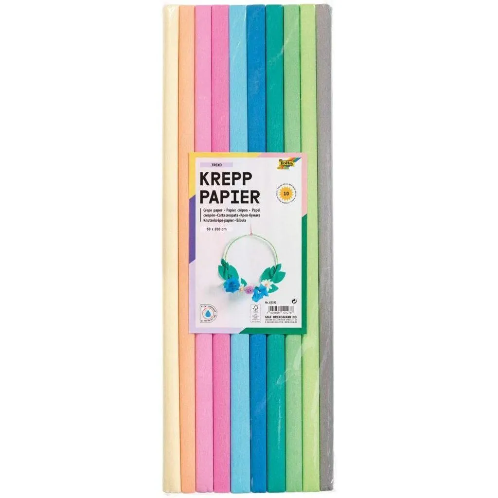 [82392] Folia Crepe Paper Rolls Trend 50x200cm